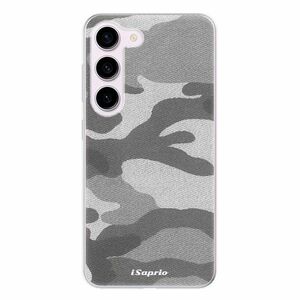 Odolné silikonové pouzdro iSaprio - Gray Camuflage 02 - Samsung Galaxy S23 5G obraz