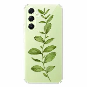 Odolné silikonové pouzdro iSaprio - Green Plant 01 - Samsung Galaxy A54 5G obraz