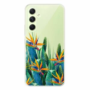 Odolné silikonové pouzdro iSaprio - Exotic Flowers - Samsung Galaxy A54 5G obraz