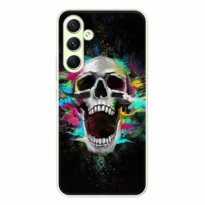 Odolné silikonové pouzdro iSaprio - Skull in Colors - Samsung Galaxy A54 5G obraz