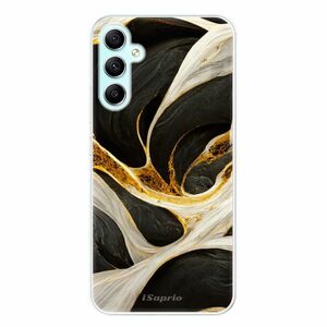Odolné silikonové pouzdro iSaprio - Black and Gold - Samsung Galaxy A34 5G obraz