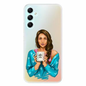 Odolné silikonové pouzdro iSaprio - Coffe Now - Brunette - Samsung Galaxy A34 5G obraz