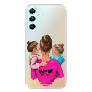 Odolné silikonové pouzdro iSaprio - Super Mama - Two Girls - Samsung Galaxy A34 5G obraz
