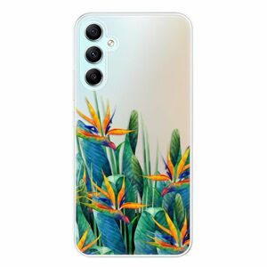 Odolné silikonové pouzdro iSaprio - Exotic Flowers - Samsung Galaxy A34 5G obraz