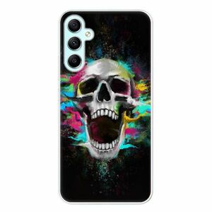 Odolné silikonové pouzdro iSaprio - Skull in Colors - Samsung Galaxy A34 5G obraz