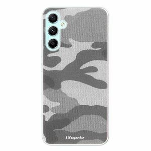 Odolné silikonové pouzdro iSaprio - Gray Camuflage 02 - Samsung Galaxy A34 5G obraz
