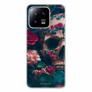 Odolné silikonové pouzdro iSaprio - Skull in Roses - Xiaomi 13 obraz