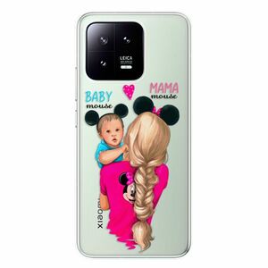 Odolné silikonové pouzdro iSaprio - Mama Mouse Blonde and Boy - Xiaomi 13 obraz