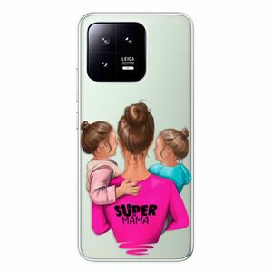 Odolné silikonové pouzdro iSaprio - Super Mama - Two Girls - Xiaomi 13 obraz