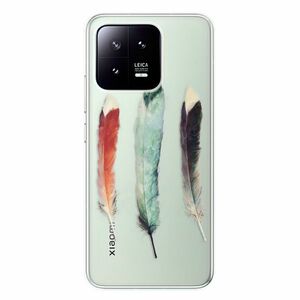 Odolné silikonové pouzdro iSaprio - Three Feathers - Xiaomi 13 obraz