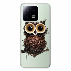 Odolné silikonové pouzdro iSaprio - Owl And Coffee - Xiaomi 13 obraz