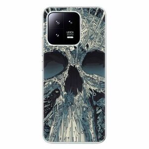 Odolné silikonové pouzdro iSaprio - Abstract Skull - Xiaomi 13 obraz
