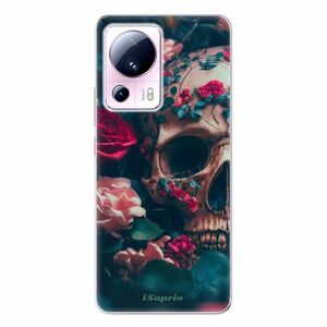 Odolné silikonové pouzdro iSaprio - Skull in Roses - Xiaomi 13 Lite obraz