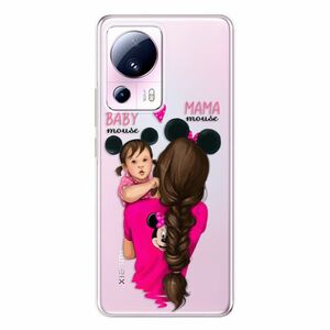 Odolné silikonové pouzdro iSaprio - Mama Mouse Brunette and Girl - Xiaomi 13 Lite obraz