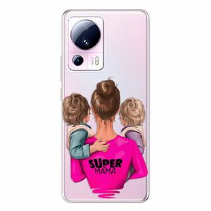 Odolné silikonové pouzdro iSaprio - Super Mama - Two Boys - Xiaomi 13 Lite obraz