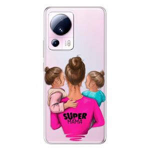 Odolné silikonové pouzdro iSaprio - Super Mama - Two Girls - Xiaomi 13 Lite obraz