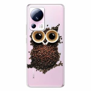 Odolné silikonové pouzdro iSaprio - Owl And Coffee - Xiaomi 13 Lite obraz