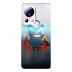 Odolné silikonové pouzdro iSaprio - Mimons Superman 02 - Xiaomi 13 Lite obraz