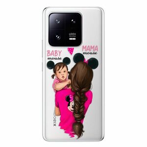 Odolné silikonové pouzdro iSaprio - Mama Mouse Brunette and Girl - Xiaomi 13 Pro obraz