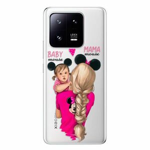 Odolné silikonové pouzdro iSaprio - Mama Mouse Blond and Girl - Xiaomi 13 Pro obraz