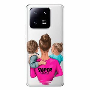 Odolné silikonové pouzdro iSaprio - Super Mama - Boy and Girl - Xiaomi 13 Pro obraz