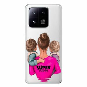 Odolné silikonové pouzdro iSaprio - Super Mama - Two Boys - Xiaomi 13 Pro obraz
