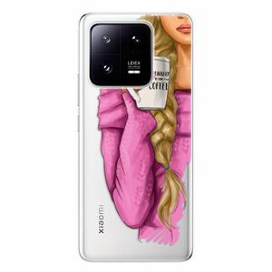 Odolné silikonové pouzdro iSaprio - My Coffe and Blond Girl - Xiaomi 13 Pro obraz