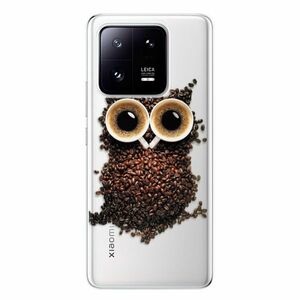 Odolné silikonové pouzdro iSaprio - Owl And Coffee - Xiaomi 13 Pro obraz