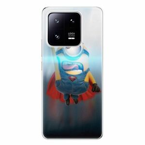 Odolné silikonové pouzdro iSaprio - Mimons Superman 02 - Xiaomi 13 Pro obraz