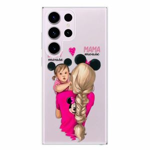 Odolné silikonové pouzdro iSaprio - Mama Mouse Blond and Girl - Samsung Galaxy S23 Ultra obraz