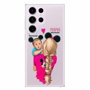 Odolné silikonové pouzdro iSaprio - Mama Mouse Blonde and Boy - Samsung Galaxy S23 Ultra obraz