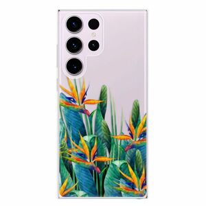Odolné silikonové pouzdro iSaprio - Exotic Flowers - Samsung Galaxy S23 Ultra obraz