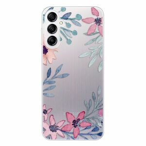 Odolné silikonové pouzdro iSaprio - Leaves and Flowers - Samsung Galaxy A14 / A14 5G obraz