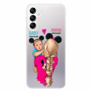 Odolné silikonové pouzdro iSaprio - Mama Mouse Blonde and Boy - Samsung Galaxy A14 / A14 5G obraz
