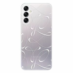Odolné silikonové pouzdro iSaprio - Fancy - white - Samsung Galaxy A14 / A14 5G obraz