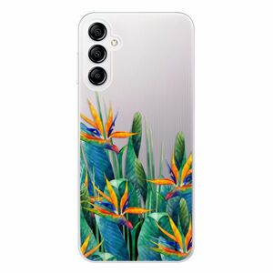 Odolné silikonové pouzdro iSaprio - Exotic Flowers - Samsung Galaxy A14 / A14 5G obraz