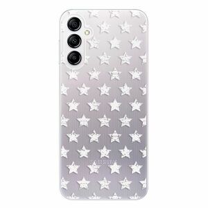 Odolné silikonové pouzdro iSaprio - Stars Pattern - white - Samsung Galaxy A14 / A14 5G obraz
