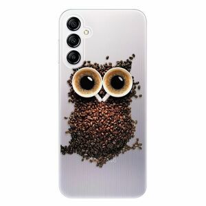 Odolné silikonové pouzdro iSaprio - Owl And Coffee - Samsung Galaxy A14 / A14 5G obraz