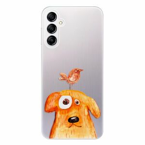 Odolné silikonové pouzdro iSaprio - Dog And Bird - Samsung Galaxy A14 / A14 5G obraz