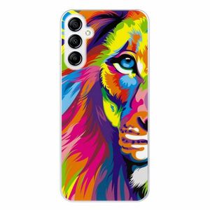 Odolné silikonové pouzdro iSaprio - Rainbow Lion - Samsung Galaxy A14 / A14 5G obraz