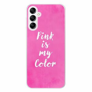 Odolné silikonové pouzdro iSaprio - Pink is my color - Samsung Galaxy A14 / A14 5G obraz