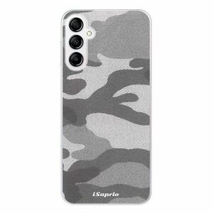 Odolné silikonové pouzdro iSaprio - Gray Camuflage 02 - Samsung Galaxy A14 / A14 5G obraz
