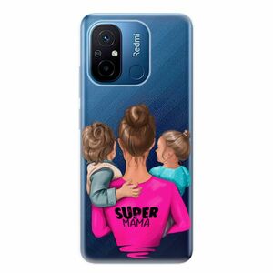 Odolné silikonové pouzdro iSaprio - Super Mama - Boy and Girl - Xiaomi Redmi 12C obraz