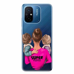 Odolné silikonové pouzdro iSaprio - Super Mama - Two Boys - Xiaomi Redmi 12C obraz