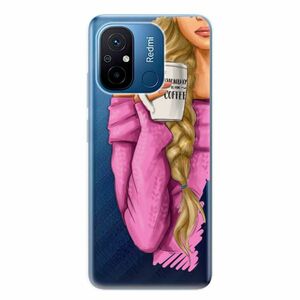 Odolné silikonové pouzdro iSaprio - My Coffe and Blond Girl - Xiaomi Redmi 12C obraz
