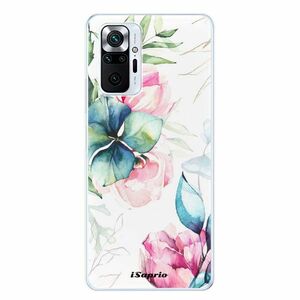 Odolné silikonové pouzdro iSaprio - Flower Art 01 - Xiaomi Redmi Note 10 Pro obraz