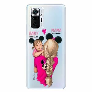 Odolné silikonové pouzdro iSaprio - Mama Mouse Blond and Girl - Xiaomi Redmi Note 10 Pro obraz
