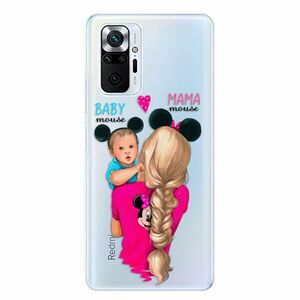 Odolné silikonové pouzdro iSaprio - Mama Mouse Blonde and Boy - Xiaomi Redmi Note 10 Pro obraz