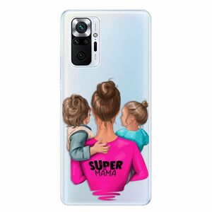Odolné silikonové pouzdro iSaprio - Super Mama - Boy and Girl - Xiaomi Redmi Note 10 Pro obraz