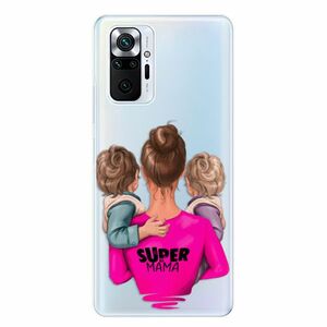 Odolné silikonové pouzdro iSaprio - Super Mama - Two Boys - Xiaomi Redmi Note 10 Pro obraz